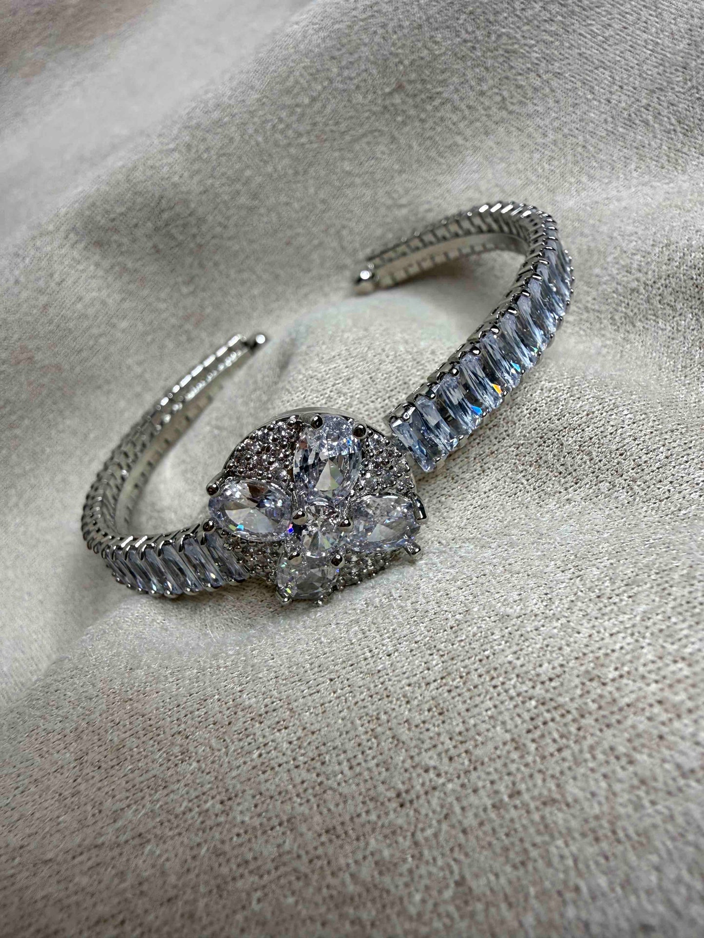 Crown Silver Bracelet