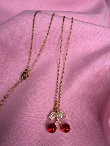 Cherry Glow Necklace