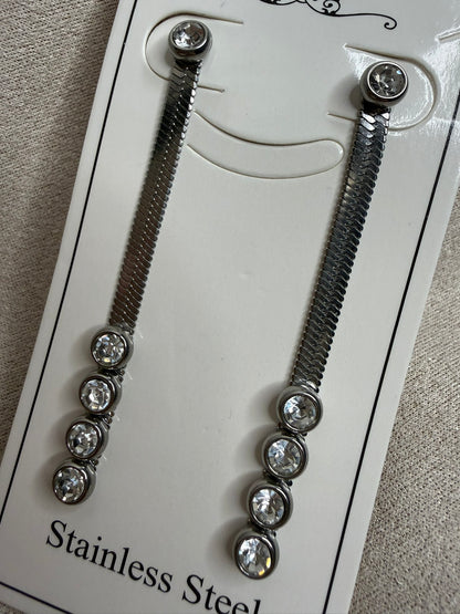 Silver Shine Earrings