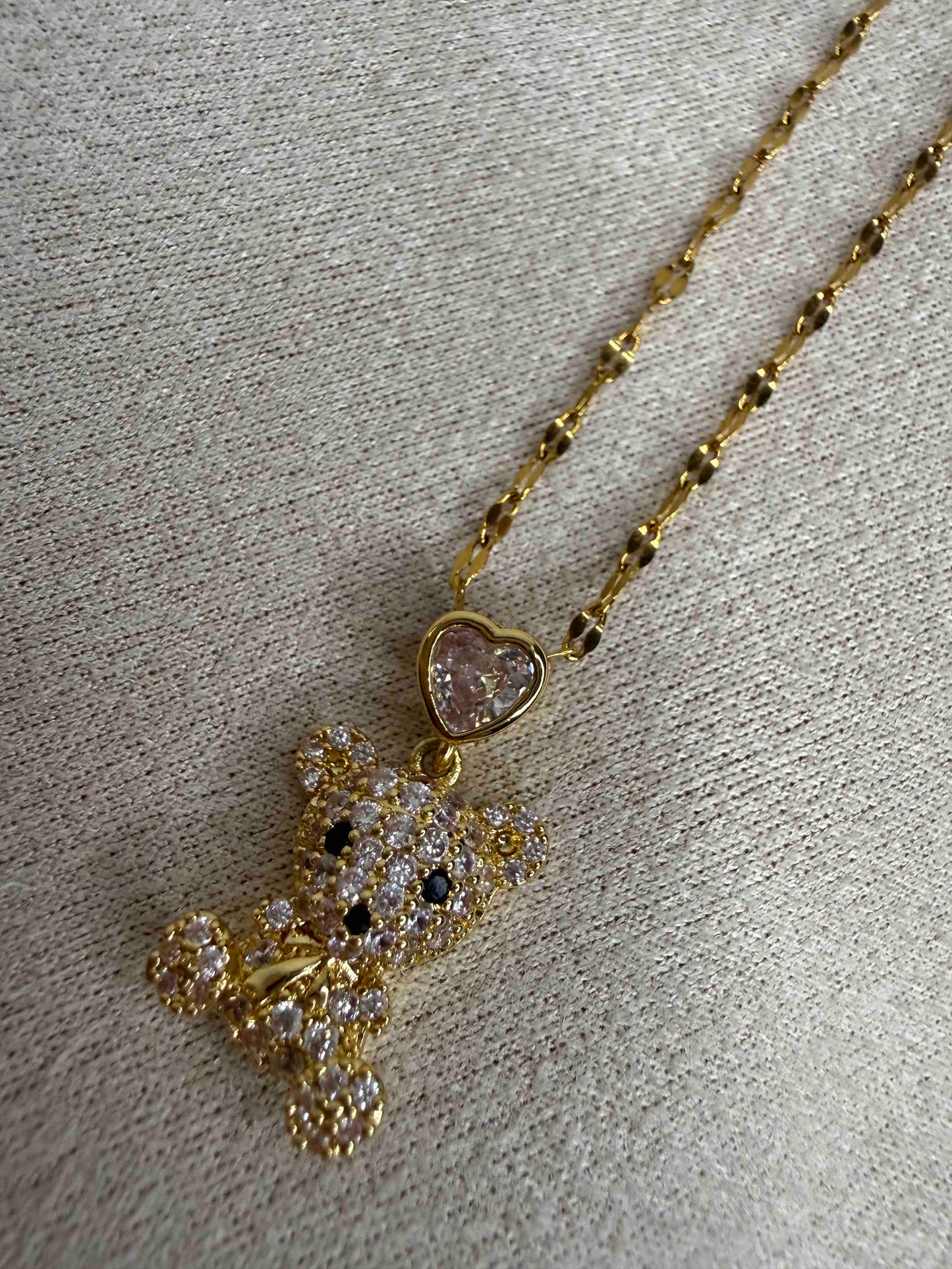 Gold Sparkle Bear