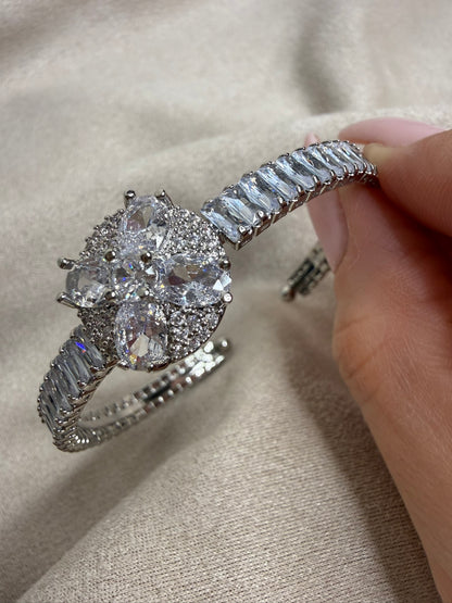 Crown Silver Bracelet