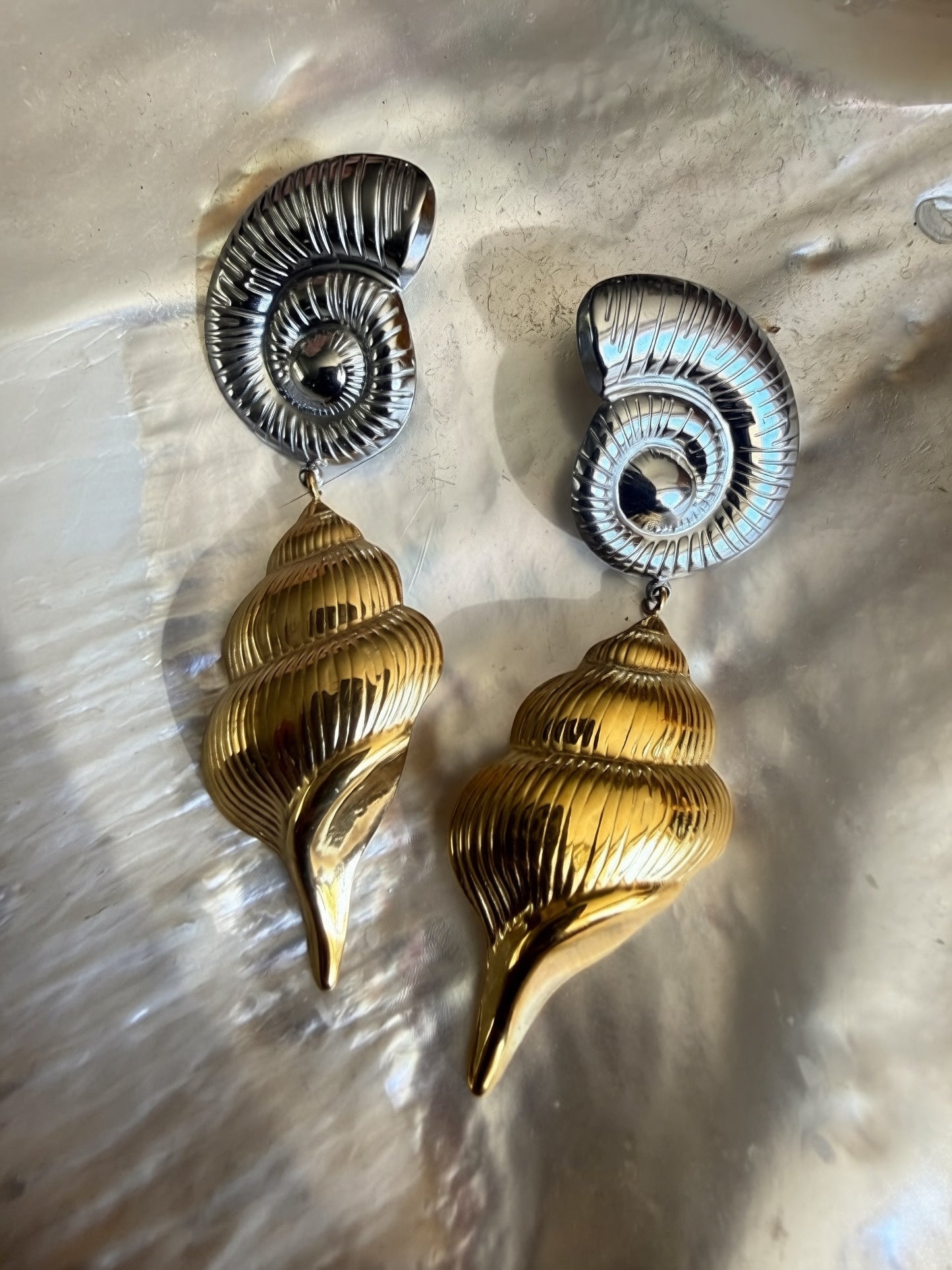 Nautilus Earrings