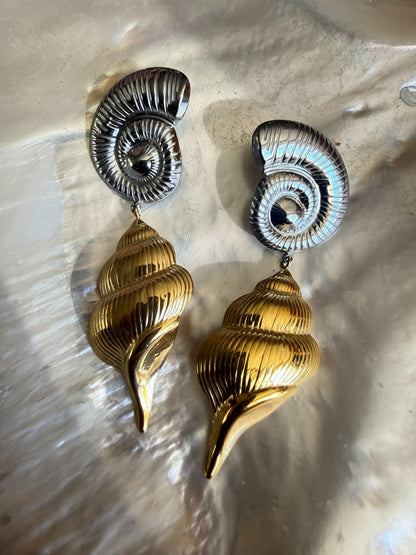 Nautilus Earrings
