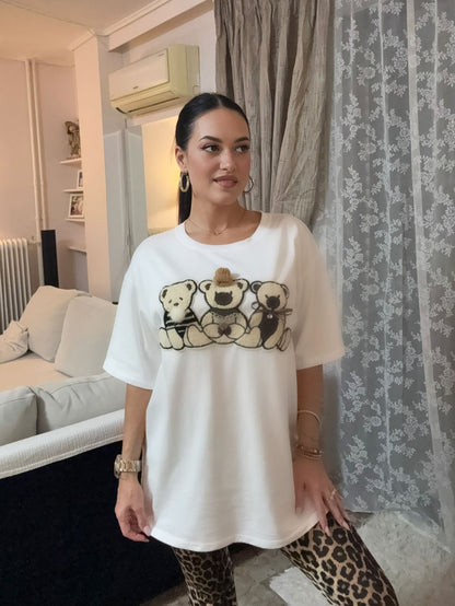 Sweet Bears oversized T-shirt
