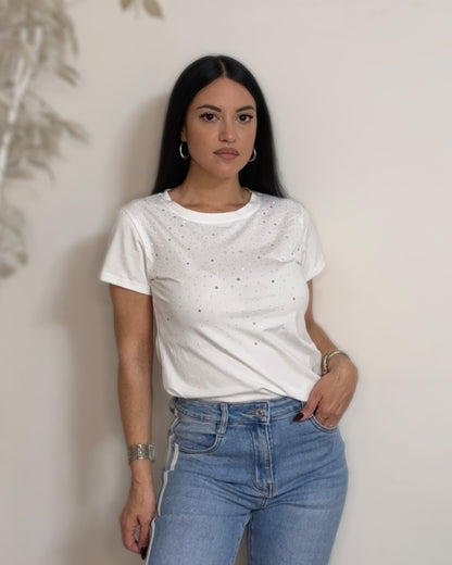 Strass T-Shirt (One size-έως L)