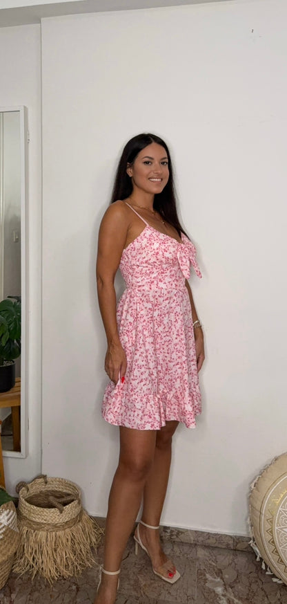 Blossom dress ροζ
