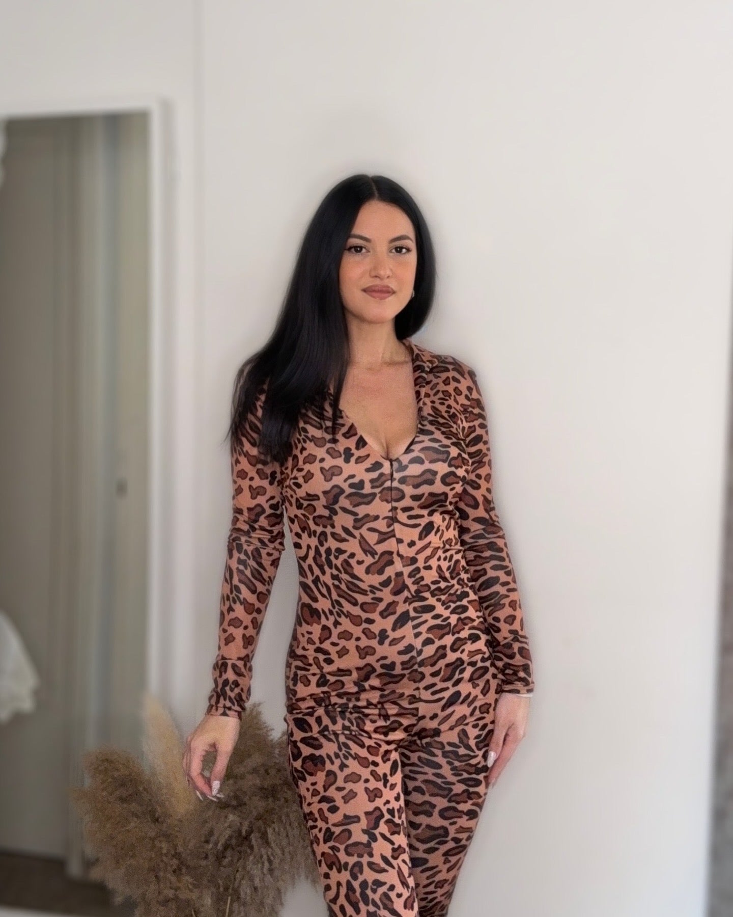 Ολόσωμη φόρμα Catwalk Leopard