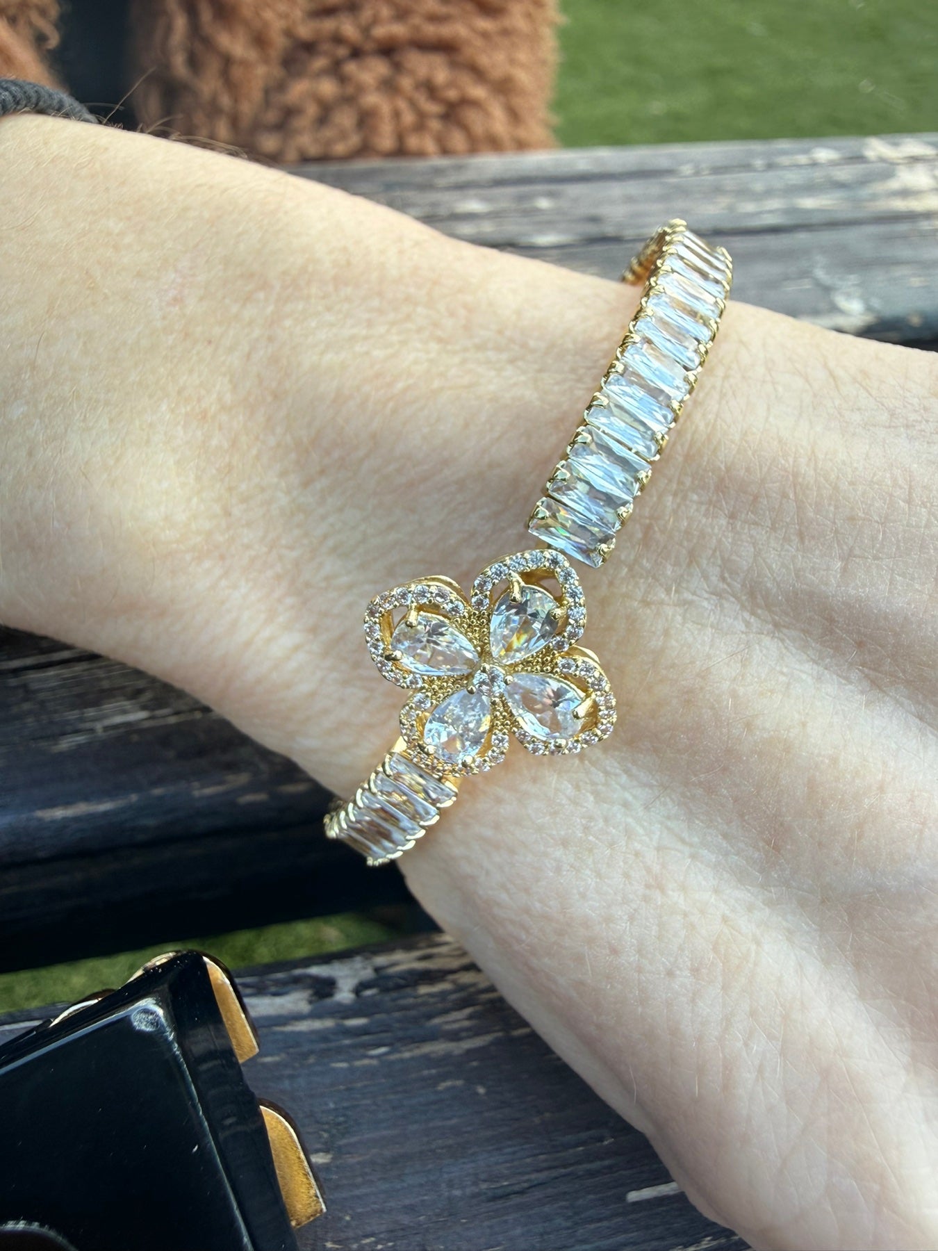 Crystal Bracelet | Χρυσό |