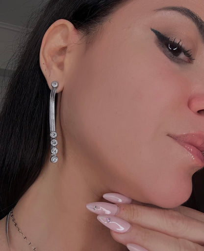 Silver Shine Earrings